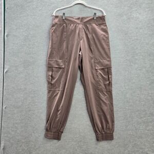 Athleta Men Pants 10 Brown Cargo Chelsea Utility Joggers